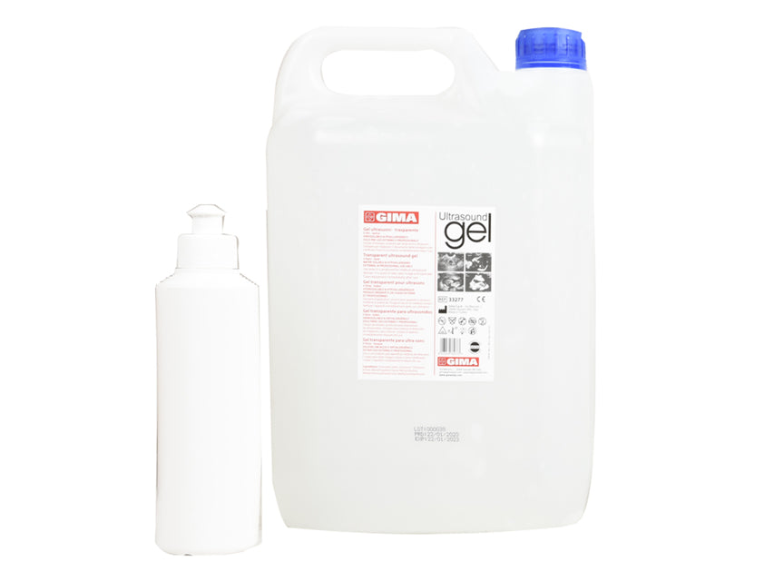 Gel ultrasuoni trasparente tanica 5 litri - Conf.2 pz.