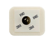 Red Dot™ 2244 Radiolucent Foam and Solid Gel Button Electrodes - 3.3×4 cm - pack of 50