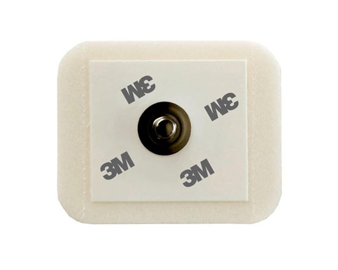 Electrodos de botón Red Dot™ 2244 radiotransparentes de espuma y gel sólido - 3,3×4 cm - paquete de 50 uds.
