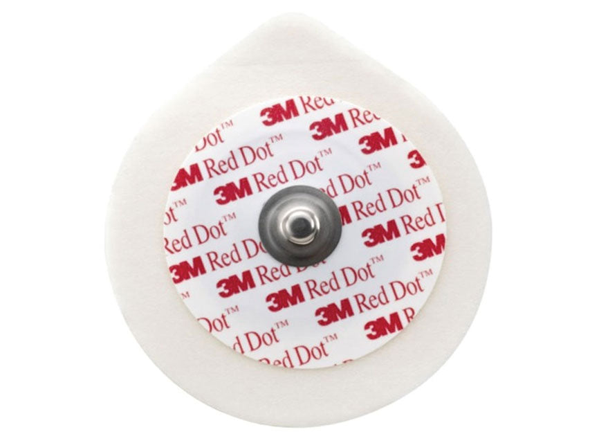 Electrodos de botón Red Dot™ 2239 en TNT y gel sólido - Ø 60 mm - paquete de 50 uds.