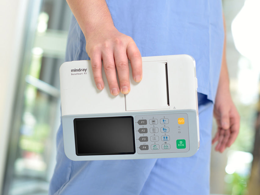 Ecg mindray beneheart R3 cardiografo portatile e leggero per la diagnosi tramite ECG a riposo