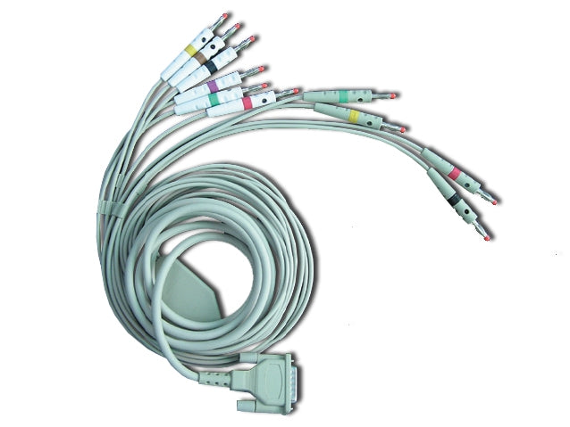 Cavo ecg a 10 derivazioni per elettrocardiografi di varie marche