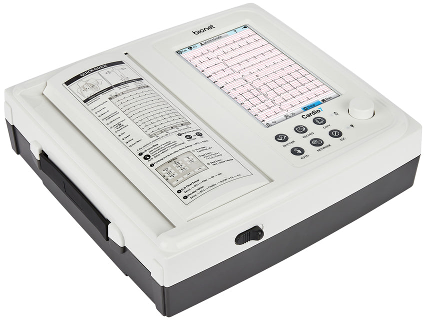 Ecg Cardio 7 - 12 canali con touch screen