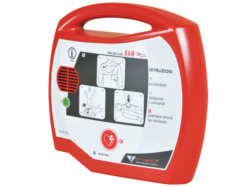 Defibrillatore AED Rescue Sam italiano