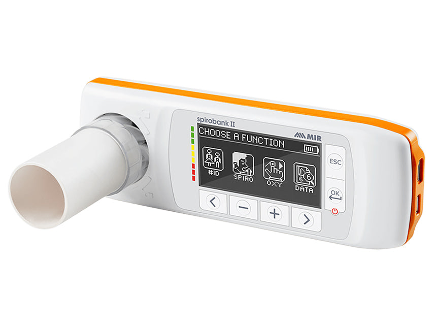 Spirometro Mir Spirobank II Smart + SPO2 + Software