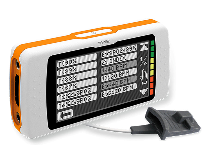 Spirometro Mir Spirodoc portatile completo di ossimetro 3D