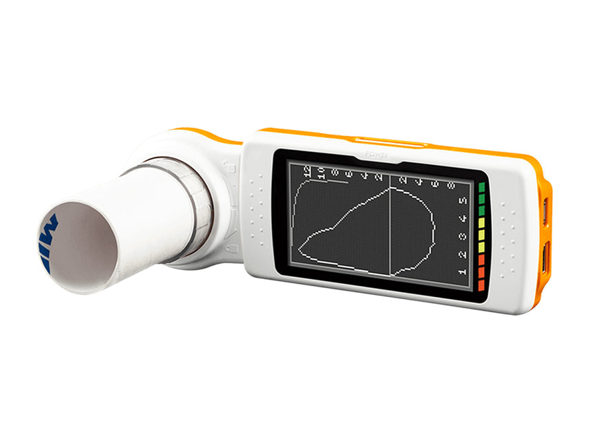 Tragbarer Mir Spirodoc-Spirometer inklusive 3D-Oximeter