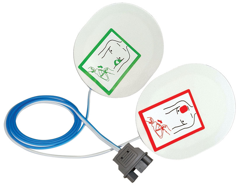 Piastre compatibili per defibrillatore GE
 - kit da 2 pz.