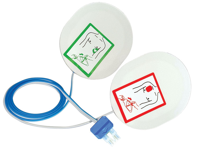 Piastre per defibrillatore compatibili Esaote, Schiller - 1 paio