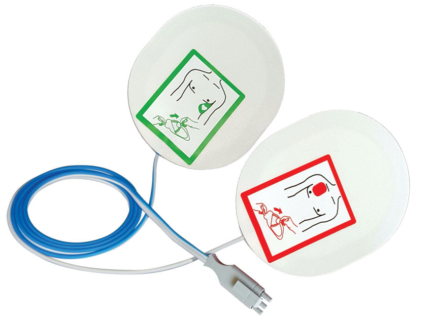Piastre adulti compatibili per defibrillatori Metrax da s/n 739xxxxx - 1 coppia