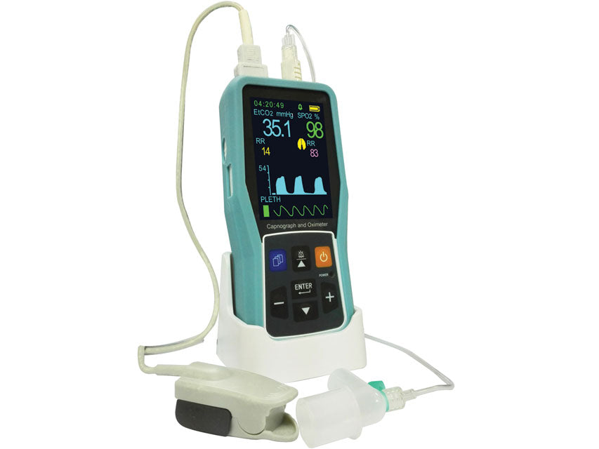 Capnografo e ossimetro PC-900B