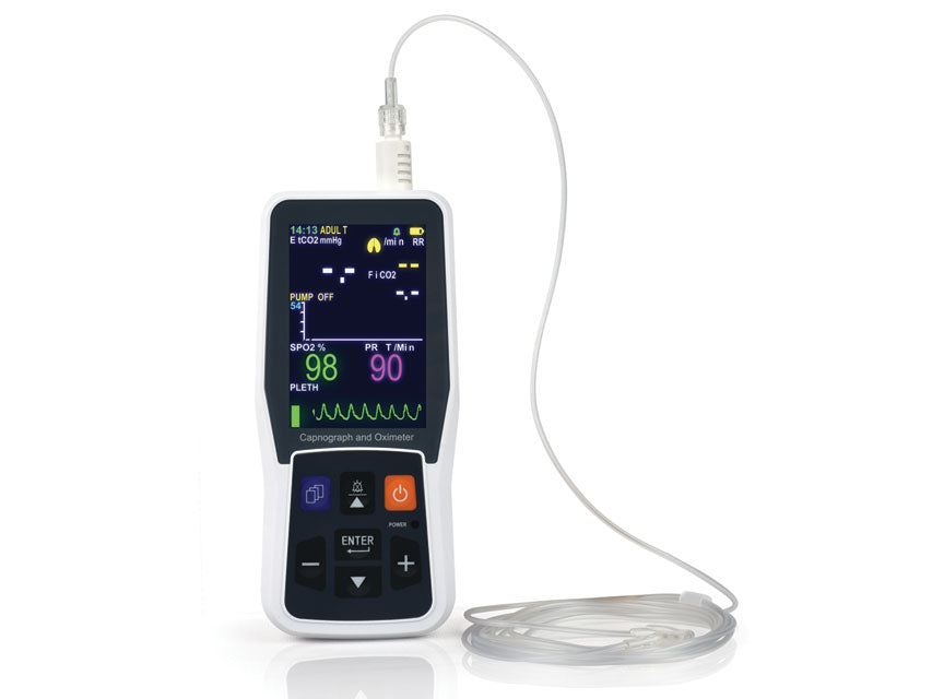 Capnografo e ossimetro PC-900B