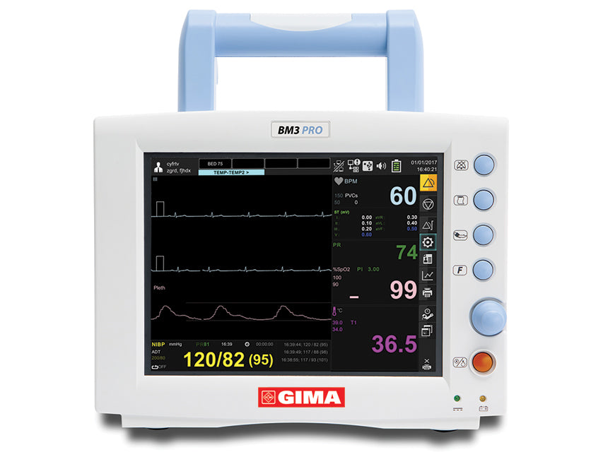 Monitor multiparametrico Gima
Resp+Ecg+SpO2+Nibp+Temp