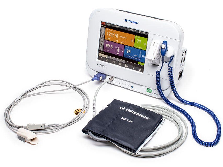 Riester RVS-100 Monitor Multiparametrico con stampante - SpO2, NIBP, TEMP