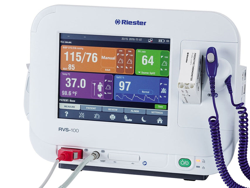 Riester RVS-100 Monitor Multiparametrico con stampante - SpO2, NIBP, TEMP