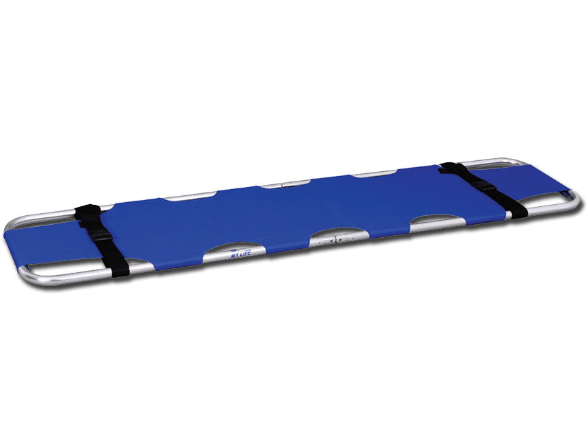 Barella pieghevole in 2 - blu