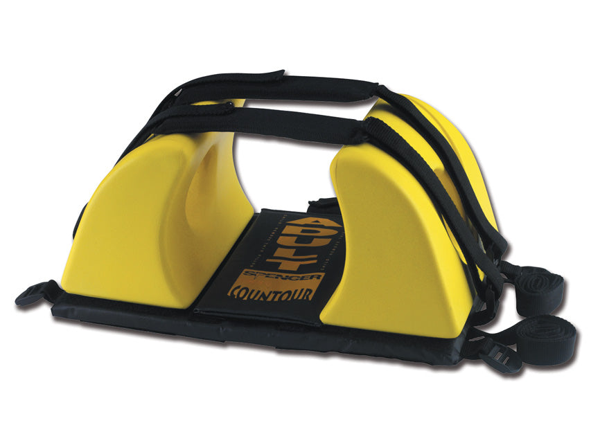 Immobilizzatore testa - nero/giallo - 1 pz.