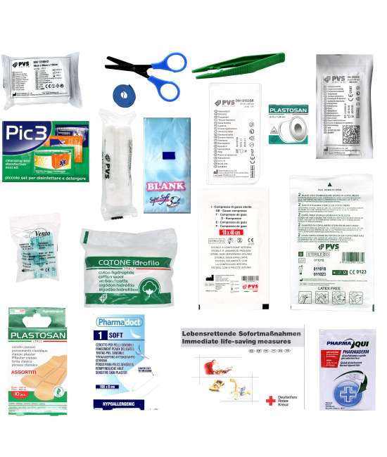 Cassetta pronto soccorso adatta per casa/ufficio/auto