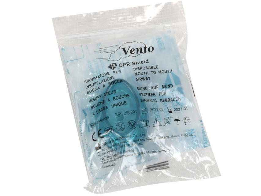 Rianimatore monouso - MASCHERINA VENTO - in polybag
