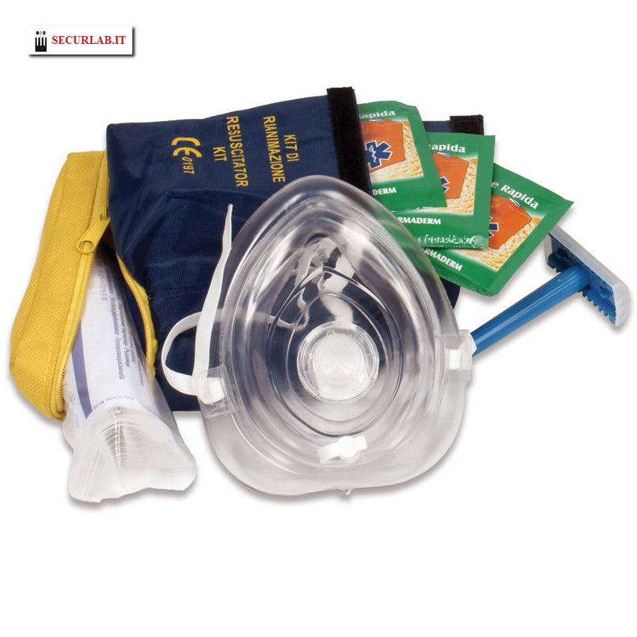 Kit accessori CPR per defibrillatori - Kit Rianimazione