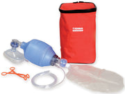 Kit pallone rianimazione con mascherina monouso - adulti