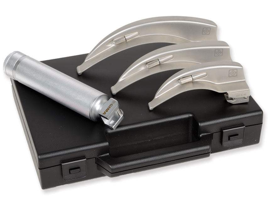 Set laringoscopio 3 lame - lame mc intosh 2-3-4 - 1 pz.