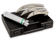 Set laringoscopio Maxlite F.O. LED 2,5 V adulto con 3 lame Mc-Intosh 2-3-4