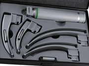 F.O.-Laryngoskop-Set für Erwachsene mit 4 Mc-Intosh-Spateln Gima Green 1-2-3-4