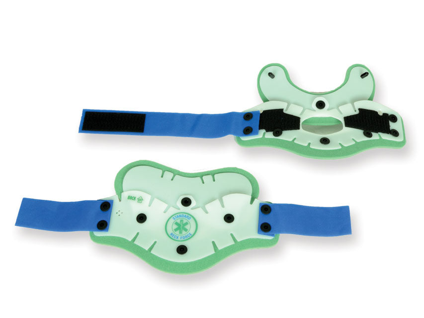 Collare a componente doppia - adulto collo piccolo - blu