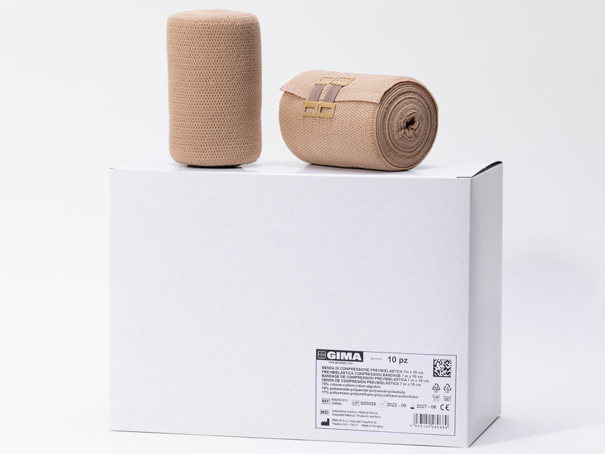 Vorbielastische Kompressionsbinde - 7 m × 10 cm - Pack. 1 Stk.