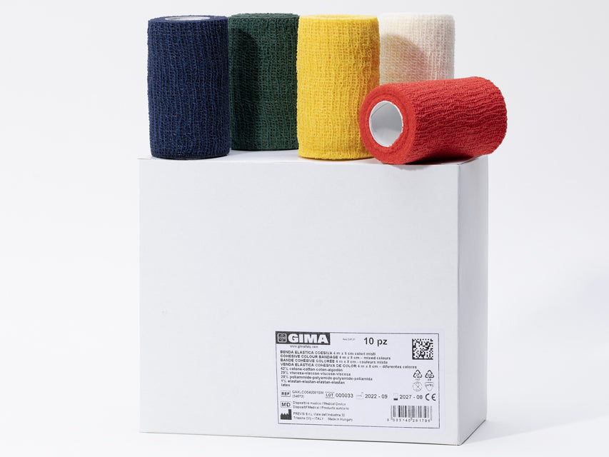 Benda elastica coesiva 4 m × 8 cm