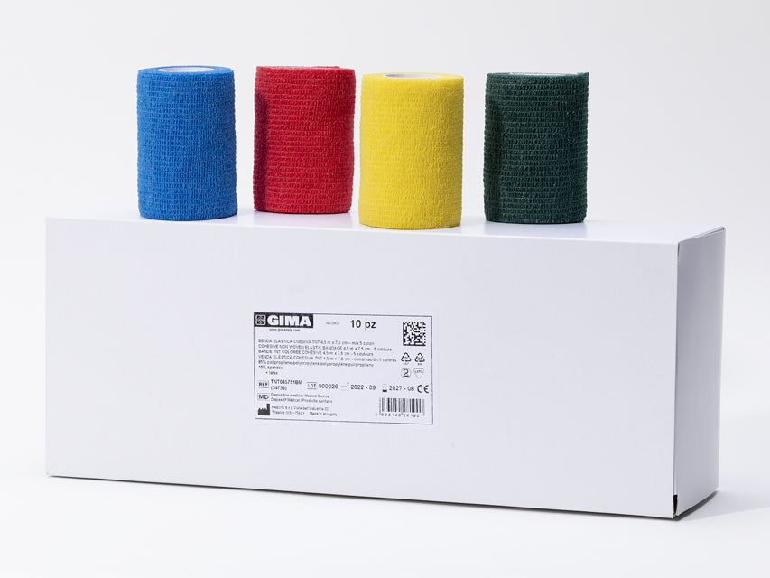 PREVIS Benda elastica coesiva TNT 4,5 m × 7,5 cm