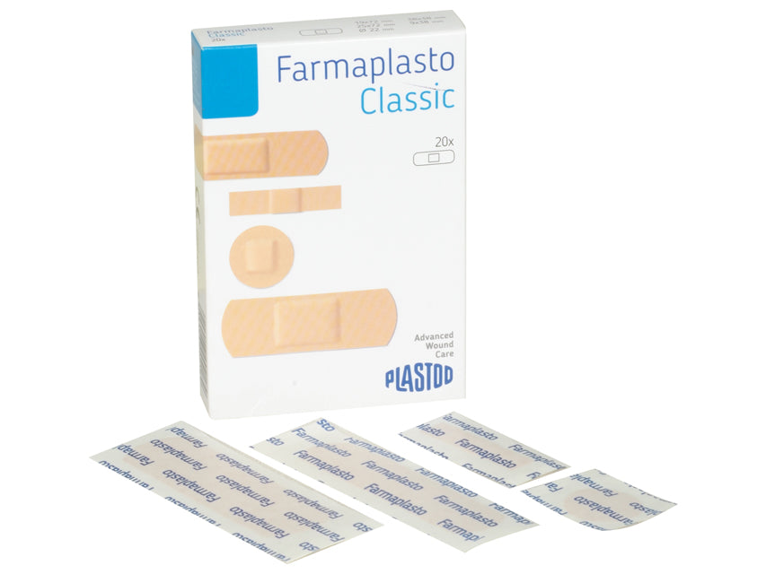 Cerotti assortiti resistenti all'acqua - 4 misure - conf. da 20 pezzi