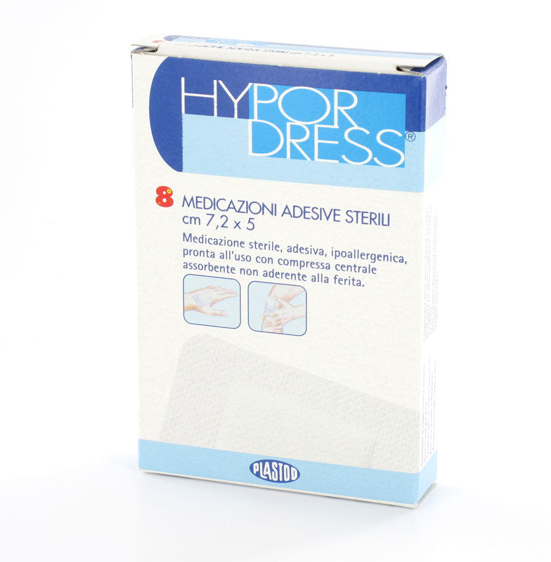 Medicazione adesiva sterile Hypordress 5 x 7,2 cm