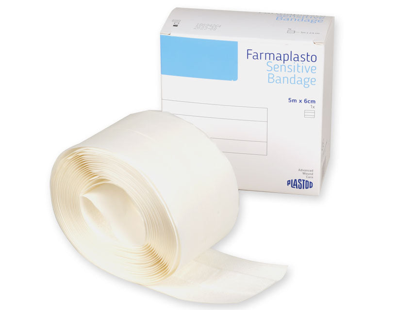 Medicazione adesiva da tagliare - 5 mt x 6 cm