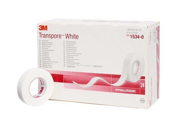 3M Transpore White - Nastro chirurgico traforato