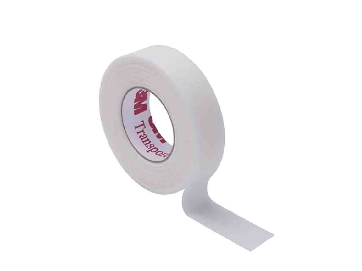 3M Transpore White - Cinta quirúrgica perforada
