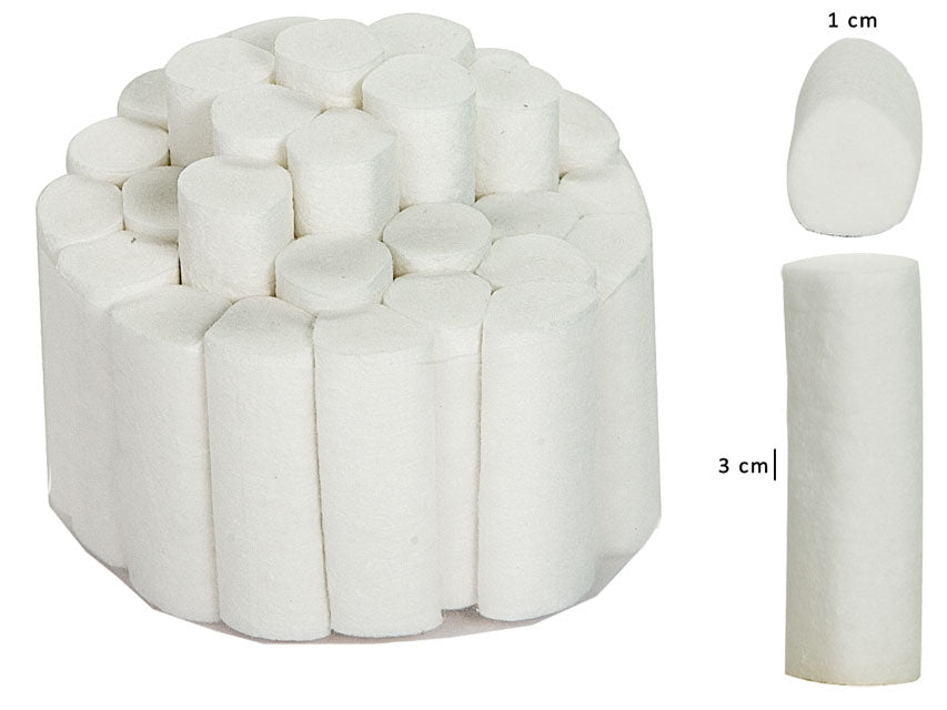 Rulli salivari dentali cotone - conf.1000 pz.