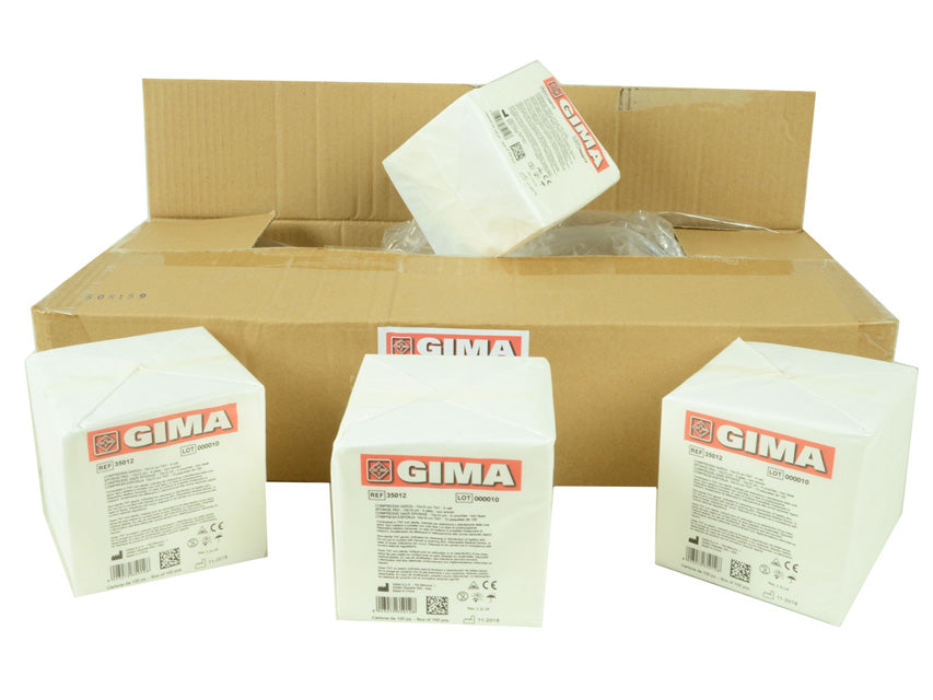 GIMA Compresse garza in TNT non sterili, 4 veli