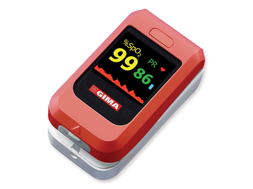 Saturimetro da dito Oxy 10
con indice di perfusione, allarmi e connessione wireless