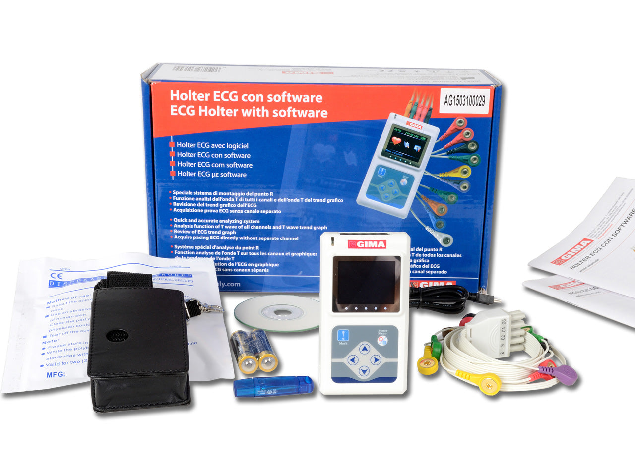 Holter ecg 24 h con software