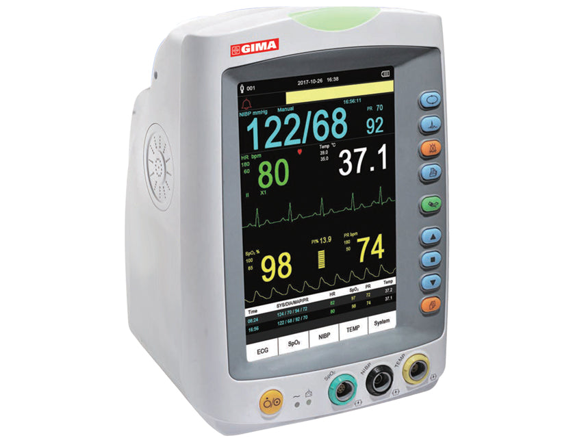 Moniteur multiparamétrique GIMA Vital Plus - SpO2, NIBP, ECG, Temp