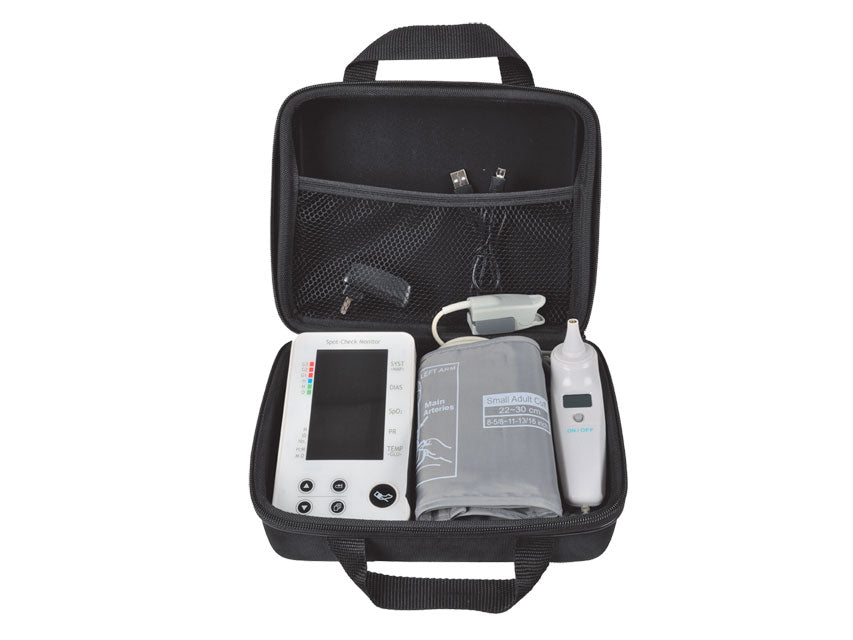 PC-300 monitor multiparametrico portatile - SpO2, NIBP, TEMP (ECG e glucometro opzionali)