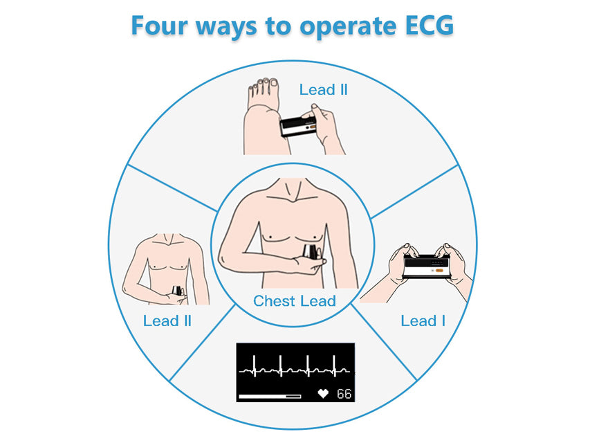 Armfit+ monitor misuratore di pressione con ecg
