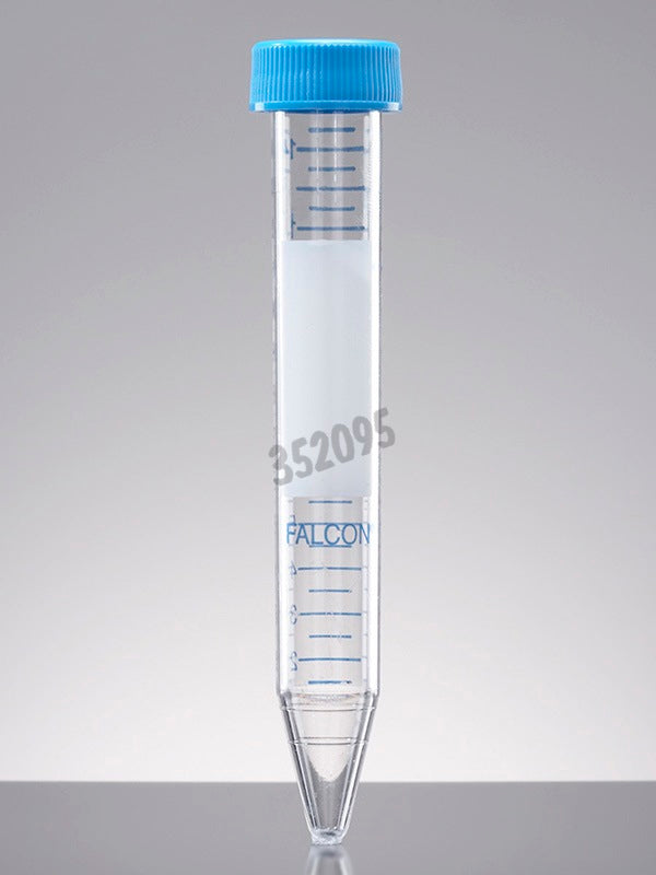 Provette per centrifuga Falcon® con fondo conico in PS 15 ml alla rinfusa  Falcon - conf.500 pz.