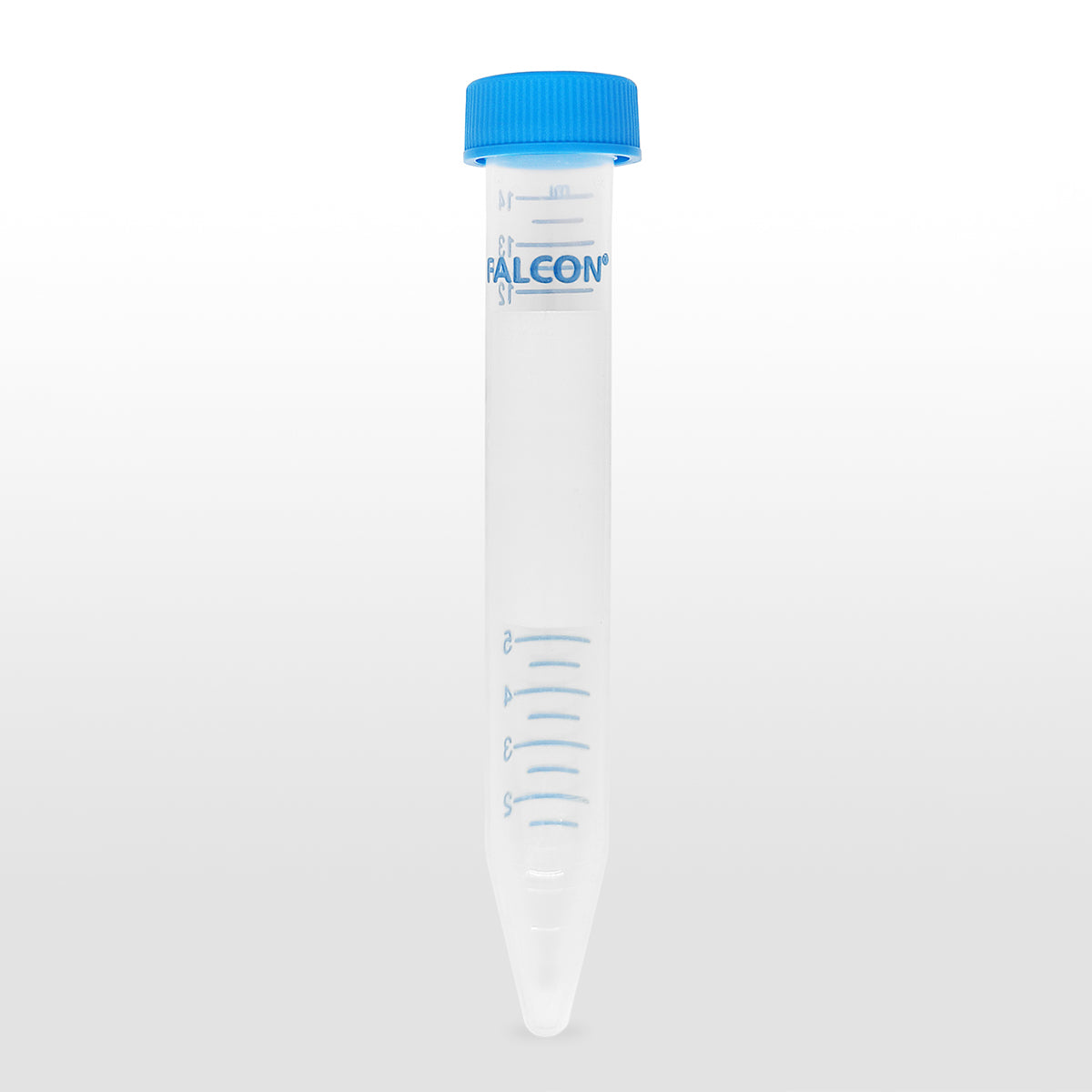 Provetta per Centrifuga Falcon® da 15 mL in Polipropilene - Fondo Conico, Tappo a Vite - Sterile, 50/sacchetto, 500/scatola