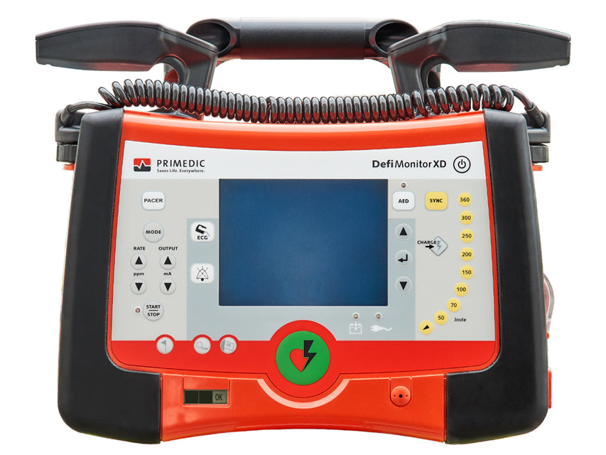 Manueller Defibrillator + AED DefiMonitor XD - 1 Stück.