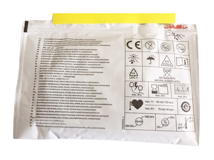 Piastre monouso pediatriche per defibrillatori Primedic da s/n 739xxxxxxx 1 paio