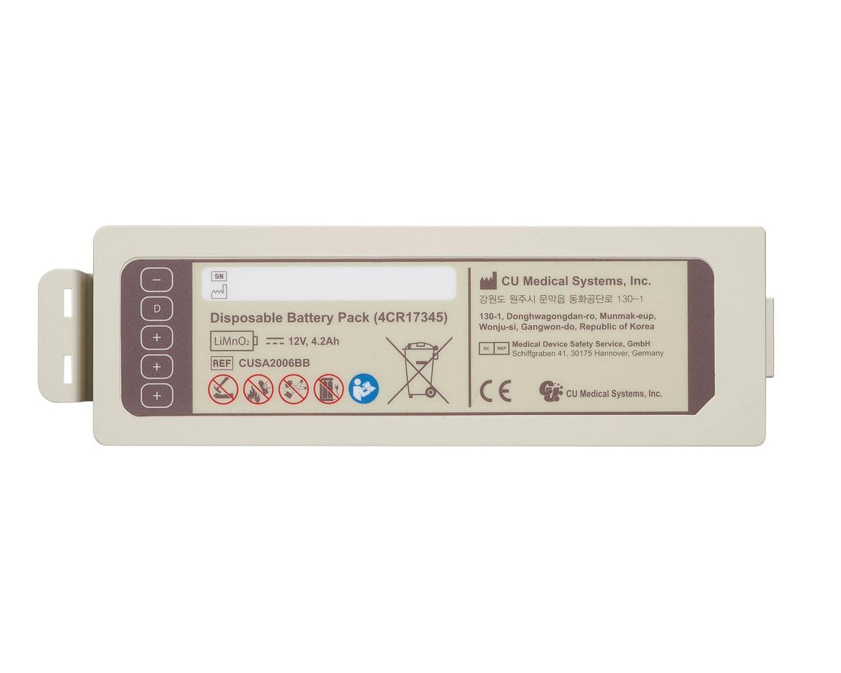 Batteria al litio per defibrillatore CU-SPR