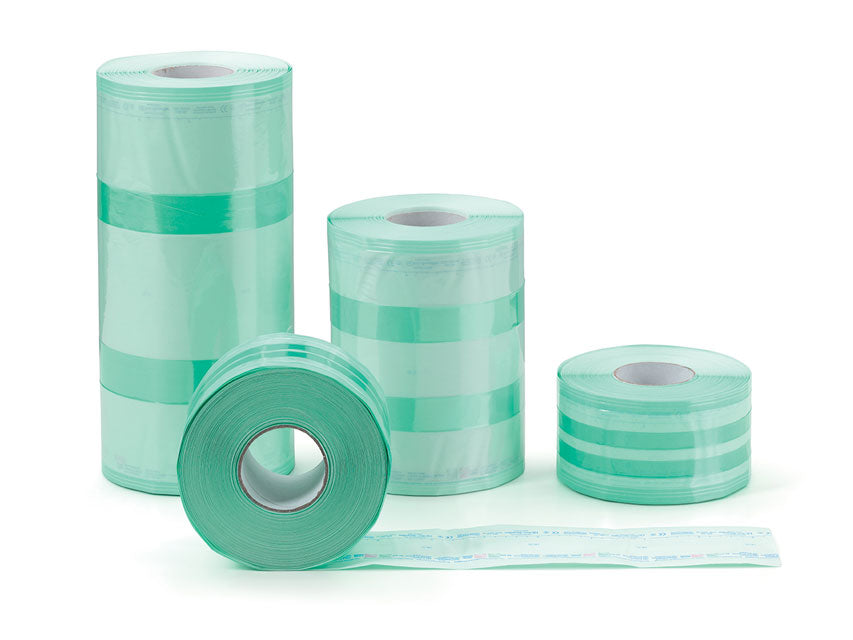 Faltenbeutelrollen 100 m x 250 mm x 32,5 mm - Packung mit 2 Stk.